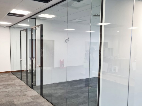 Virtue Decorating Ltd (Banbury, Oxfordshire): Commercial Glass Office Installation With Acoustic Glazing