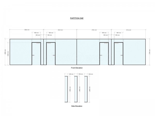 Virtue Decorating Ltd (Banbury, Oxfordshire): Commercial Glass Office Installation With Acoustic Glazing