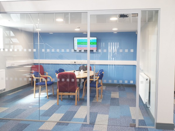 The Welby Group (Bottesford, Nottinghamshire): Laminated Glazing Acoustic Screen For Doctors Surgery Office