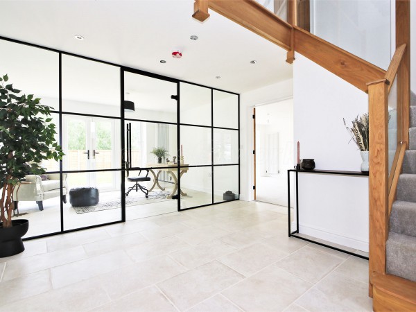Willowstone Developments Ltd (Burton-on-Trent, Derbyshire): T-Bar Home Office Framed Glass Partition