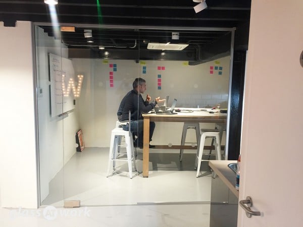 Wirewax Ltd (Camden, London): Small Glass Partition