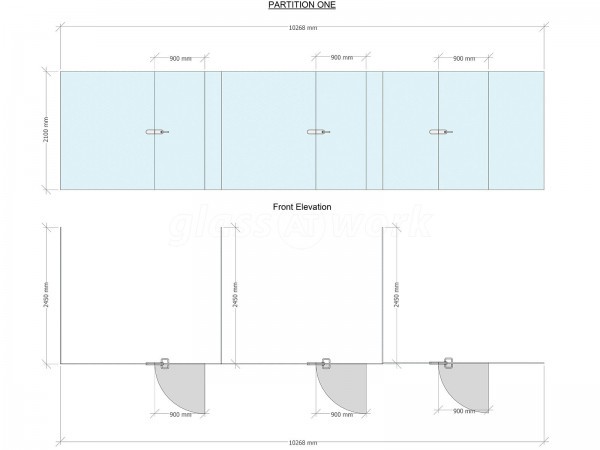 Woofs n Scruffs (Sunderland, Tyne and Wear): Shop / Retail Frameless Toughened Glass Walls and Doors