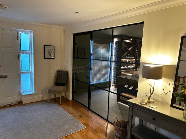 Wine Room (Beverley, East Riding of Yorkshire): T-Bar Wine Room Glass Partition and Door
