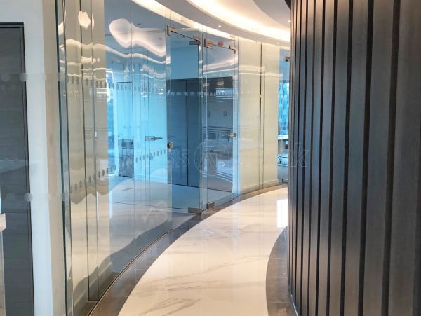 Spot This Space (Lambeth, London): Curved Glass Partitioning At Sky Gardens Nine Elms